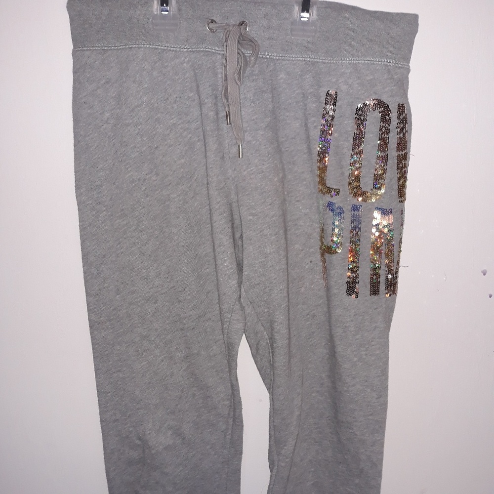 Victoria secret pink capri sweatpants